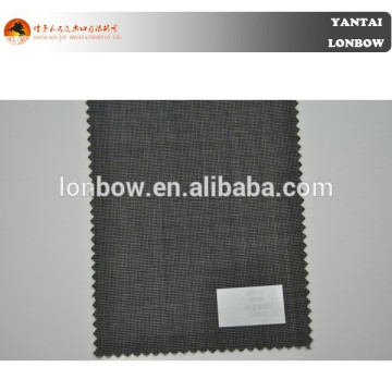 Tecido de lã pura micro terno de mens terno de verificação